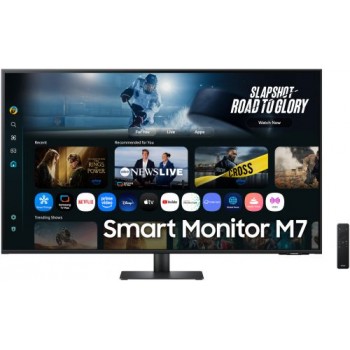 Samsung M70F - 43" 4K Ultra HD - LCD - Negro - 60Hz LS43FM700UUXEN