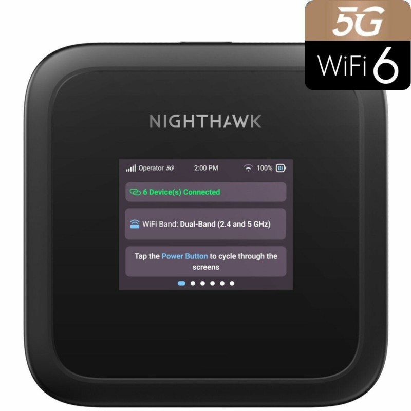 NETGEAR M3 - Doble banda (2,4 GHz   5 GHz) -  - Negro MH3150-100EUS