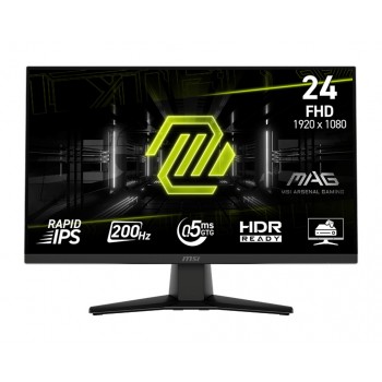 MSI MAG 242F - 23.8" Full HD - LCD - Negro - 200Hz 9S6-3BC51T-001