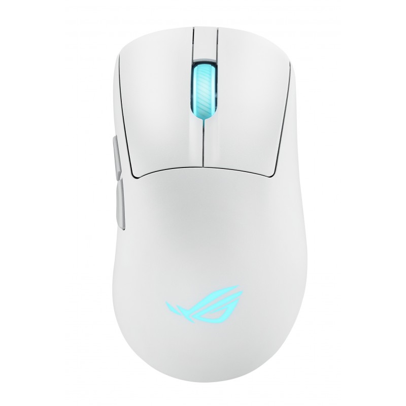 ASUS ROG Keris II Origin WHT RF Wireless + Bluetooth + USB Type-A Óptico 42000 DPI 90MP04A0-BMUA10