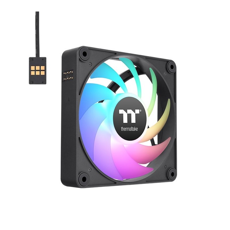 Thermaltake CT120 EX ARGB Negro, Blanco 3 pieza(s) CL-F181-PL12SW-A
