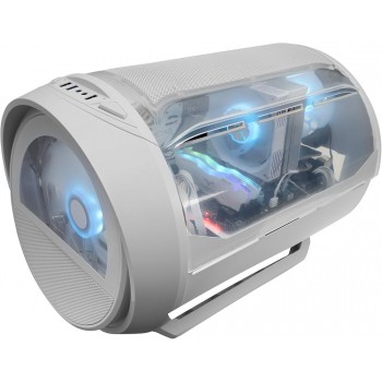 Mars Gaming MC-CYLONW Mini Tower Blanco MCCYLONW