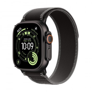 Apple Watch Ultra 3 (GPS + Cellular) - Caja de titanio negro de 49 mm - Correa Loop Trail negro carb MF1H4QL A