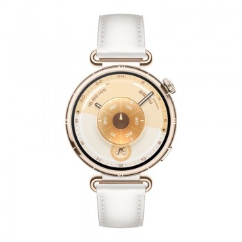 Huawei WATCH GT6 41MM Acero inoxidable Oro con correa color Blanco  55020FTN
