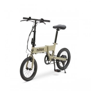 Nilox NXEBJ2 bicicleta eléctrica Gris Acero 40,6 cm (16") 19,5 kg Litio