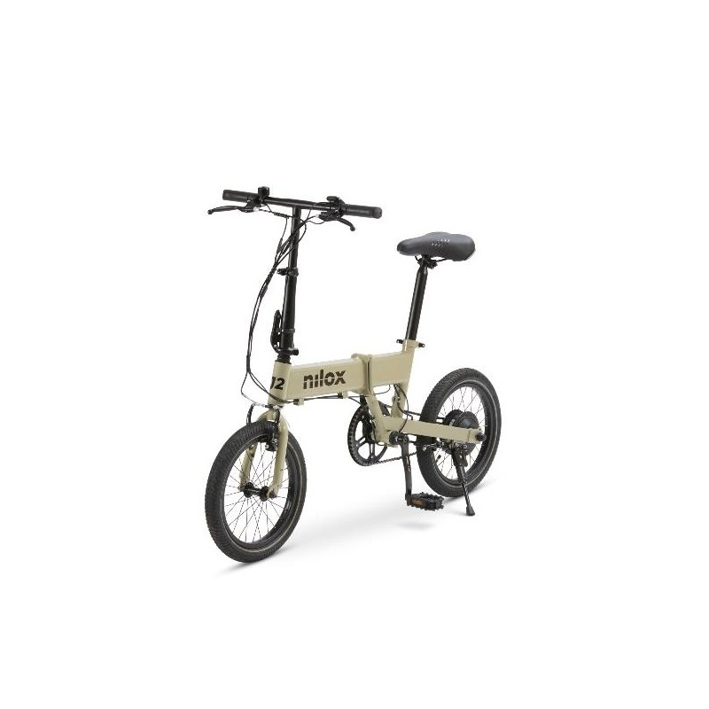 Nilox NXEBJ2 bicicleta eléctrica Gris Acero 40,6 cm (16") 19,5 kg Litio