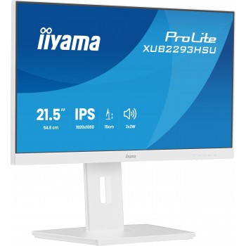 iiyama ProLite XUB2293HSU-W7 - 21.5" Full HD - LED - Blanco - 100Hz