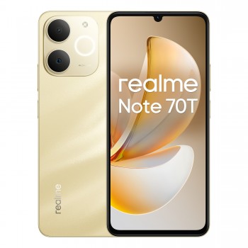 realme Note 70T - 4GB - 256GB - 6000mAh - Oro 631011006477