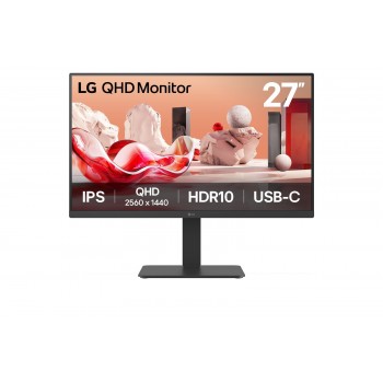 LG 27BA65QB-B.AEU - 27" Wide Quad HD - LED - Negro - 100Hz