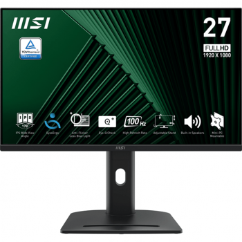 MSI PRO MP275PG - 27" Full HD - LCD - Negro - 100Hz 9S6-3PC39M-066