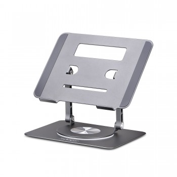 StarTech.com Soporte Elevador de Ordenador Portátil - Base Giratoria de 360 -Base Giratoria de Orden ATFR-LAPTOP-RISER