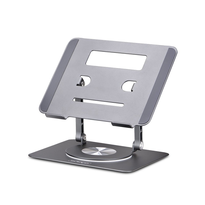 StarTech.com Soporte Elevador de Ordenador Portátil - Base Giratoria de 360 -Base Giratoria de Orden ATFR-LAPTOP-RISER
