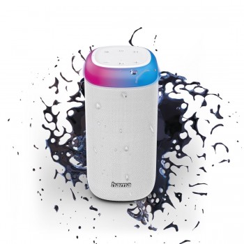 Hama Shine 2.0 Altavoz portátil estéreo Blanco 30 W 188229