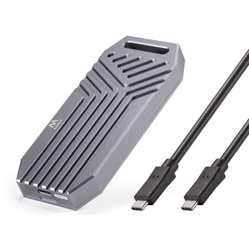 Ewent EW7062 Caja externa para unidad de estado sólido (SSD) Gris Oscuro