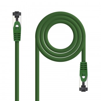 Nanocable Cable de Red Latiguillo Cat.8.1 2GHz LSZH SSTP AWG26, Verde, 2 m 10.20.2002-GR