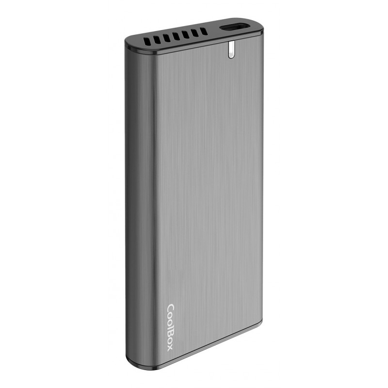 CoolBox CAJA CARCASA SSD M.2 NVME SATA MINICHASE NS31 USB3.2 GEN2 ALUMINIO COO-MCM-NVSA