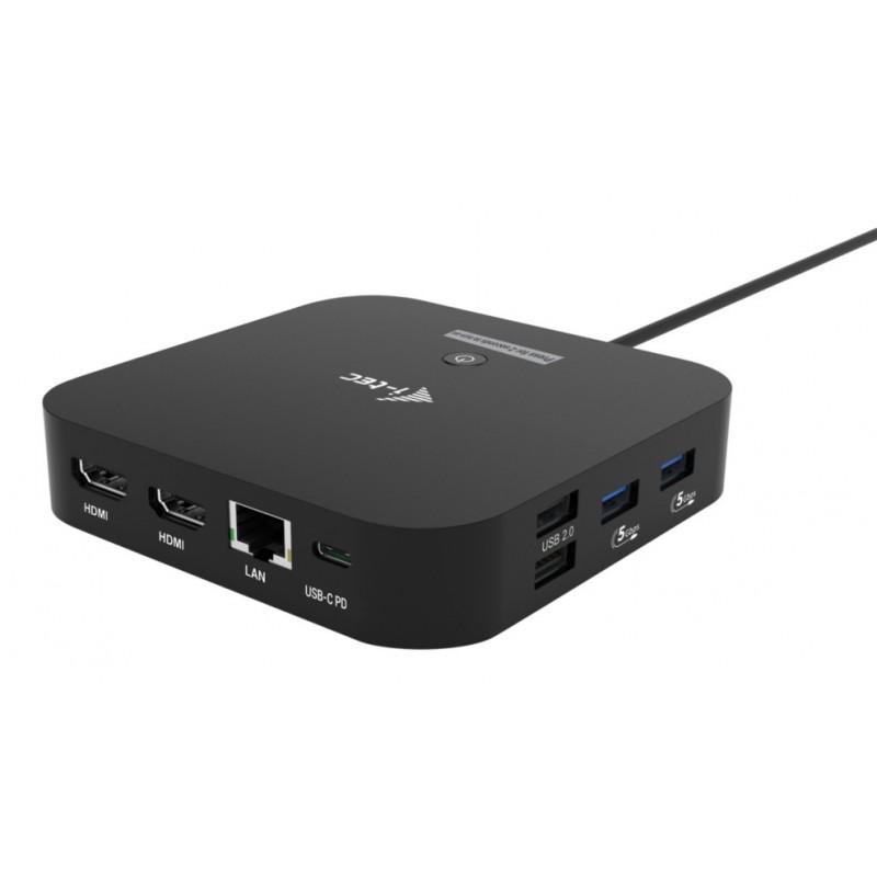 i-tec USB-C Dual HDMI Docking Station with Power Delivery 100 W C31DUALHDMIDOCKPD