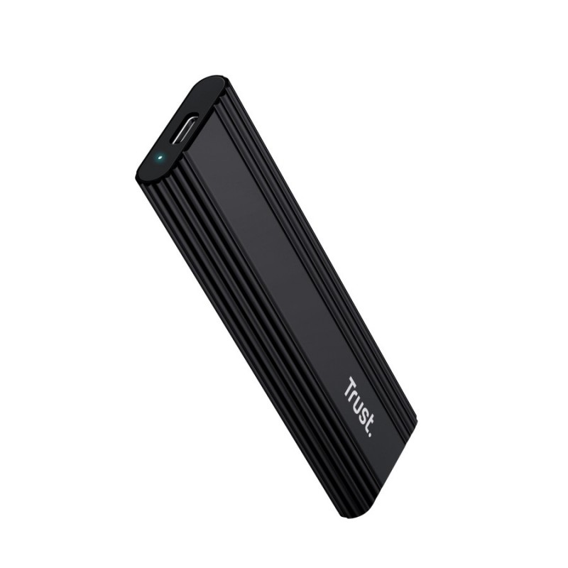 Trust 25806 Caja externa para unidad de estado sólido (SSD) Negro TRUST25806