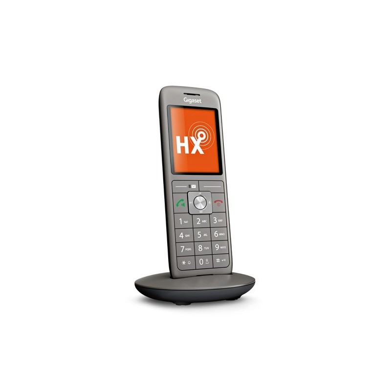 (Desprecintado) CL660HX Teléfono DECT analógico Identificador de llamadas Antracita S30852-H2862-R101
