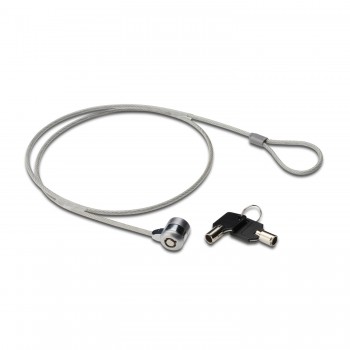 CABLE DE SEGURIDAD EWENT CIERRE KENSINGTON (UNIVERSAL) PARA PORTATIL 2 LLAVES 1.5M EW1242