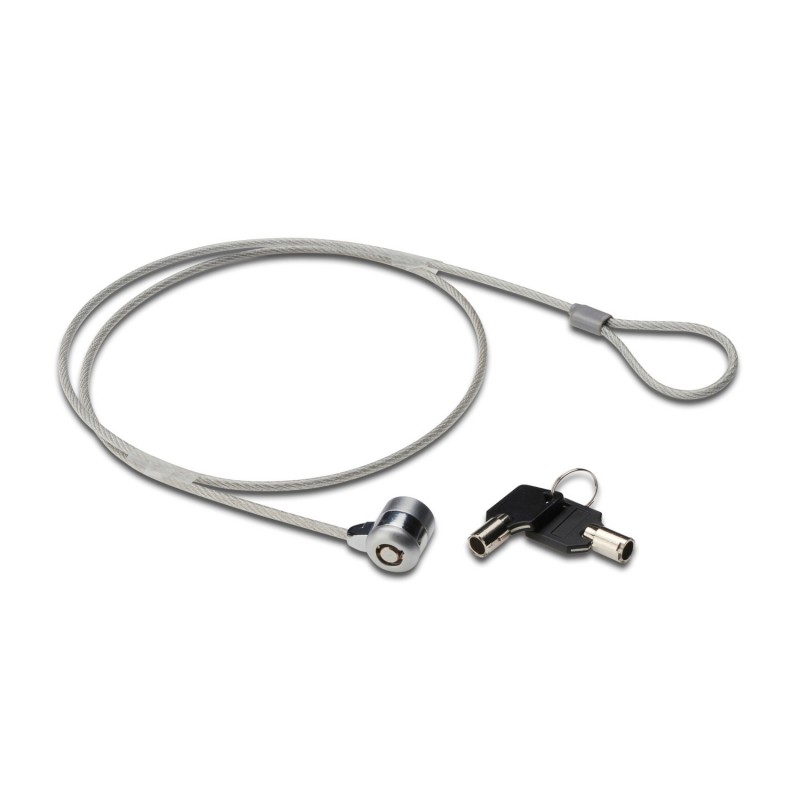 CABLE DE SEGURIDAD EWENT CIERRE KENSINGTON (UNIVERSAL) PARA PORTATIL 2 LLAVES 1.5M EW1242