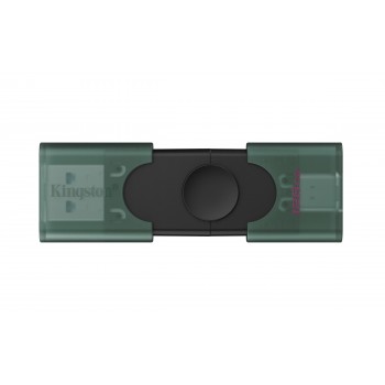 Kingston Technology DataTraveler 128GB USB-A + USB-C 3.2 Gen 128GB - USB Type-A   USB Type-C - Negro DTDEG2 128GB