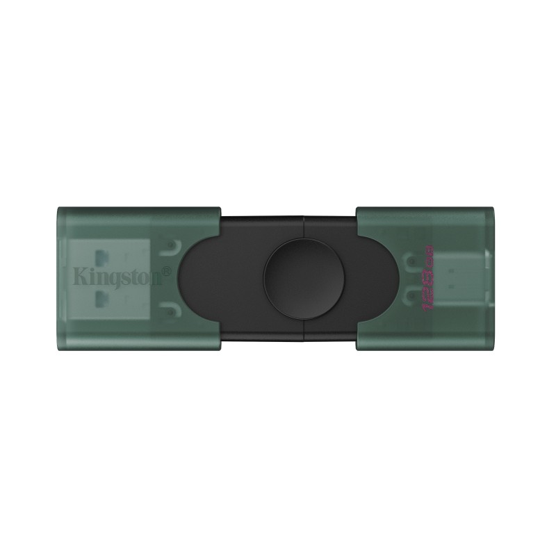 Kingston Technology DataTraveler 128GB USB-A + USB-C 3.2 Gen 128GB - USB Type-A   USB Type-C - Negro DTDEG2 128GB