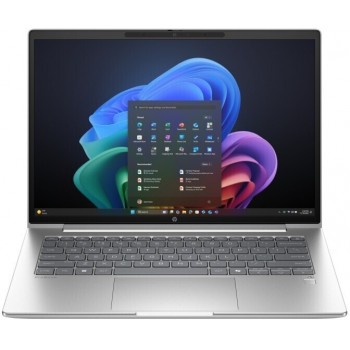 HP ProBook 4 G1q Next Gen AI PC Wolf Pro Se Plata - 14" - Qualcomm Snapdragon - 16GB - Gráfica integrada - Windows 11 Pro CQ0D7ETABE