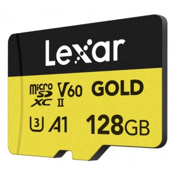 Lexar Professional GOLD 128 GB MicroSDXC UHS-II LMSGOLD128G-BNNNG