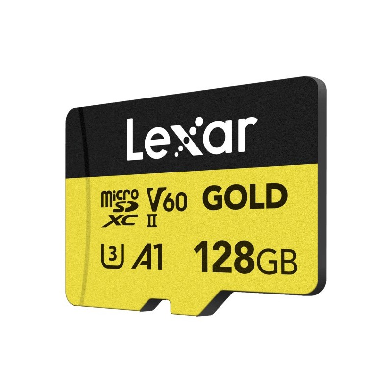 Lexar Professional GOLD 128 GB MicroSDXC UHS-II LMSGOLD128G-BNNNG