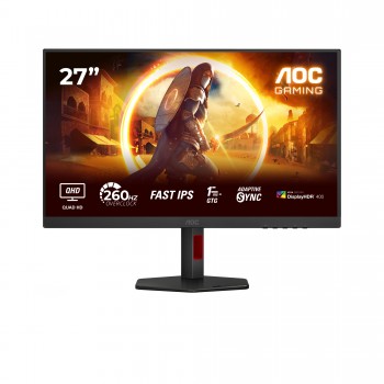 AOC G4 Q27G4ZR - 27" Quad HD - LED - Negro, Rojo - 260Hz