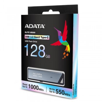 ADATA UE800 128GB - USB Type-C - Plata AELI-UE800-128G-CSG