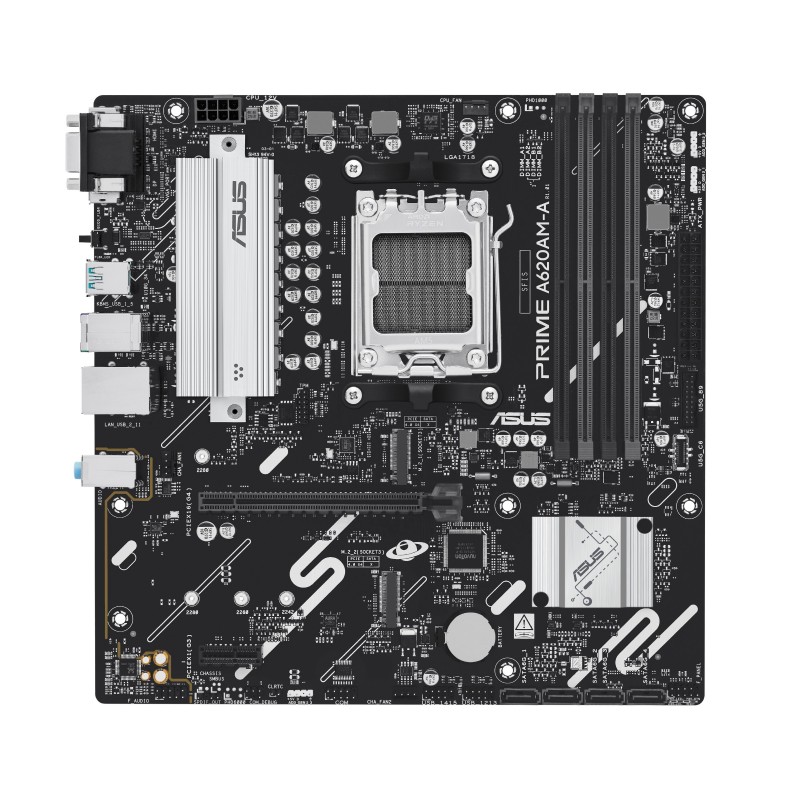 ASUS PRIME A620AM-A-CSM - Socket AM5 - micro ATX - AMD A620A 90MB1MY0-M0EAYC
