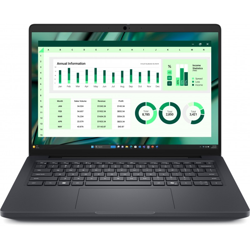DELL Pro Max 14 MC14250 Negro - 14" - Intel Core Ultra 7 - 16GB - 512GB SSD - NVIDIA RTX PRO 500 Bla 998-HTLM
