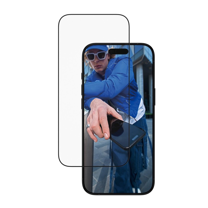 PanzerGlass ® Screen Protector iPhone Air | Ultra-Wide Fit w. EasyAligner Protector de pantalla Appl PG76830