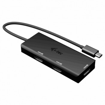 i-tec USB-C Triple 4K HDMI Video Adapter, Power Delivery 100W C31TRIPLE4KHDMIPD