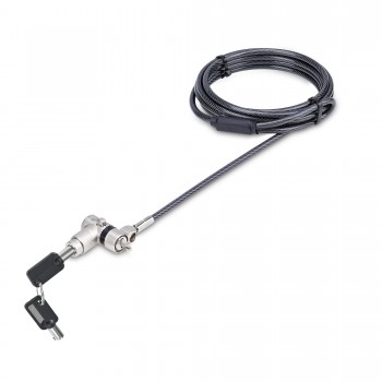 StarTech.com Cable de 2m Universal de Seguridad para Ordenador Portátil - Cable de Bloqueo Compatibl UNIVK-LAPTOP-LOCK