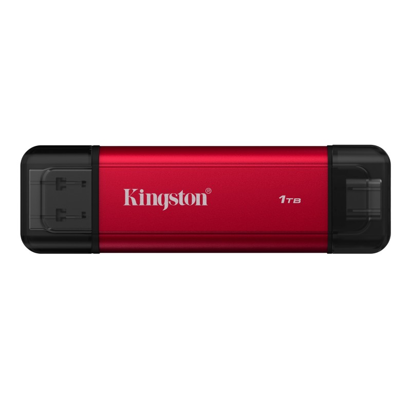 Kingston Technology 1TB Dual USB-A C Portable SSD, Up to 1050MB s USB 3.2 Gen 2 SPSD 1TB