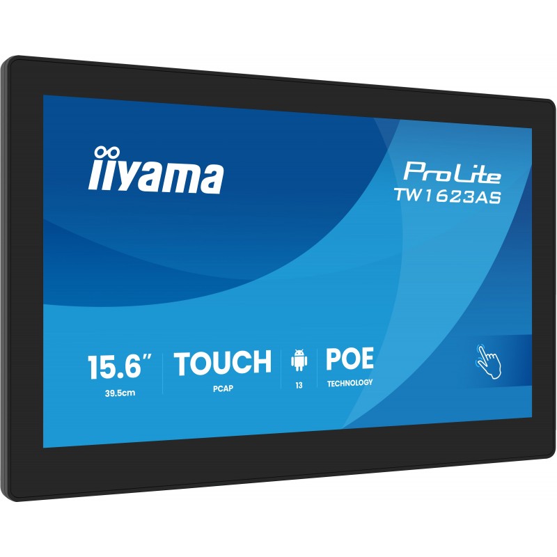 iiyama TW1623AS-B3P - 15.6" Full HD - LED - Negro 