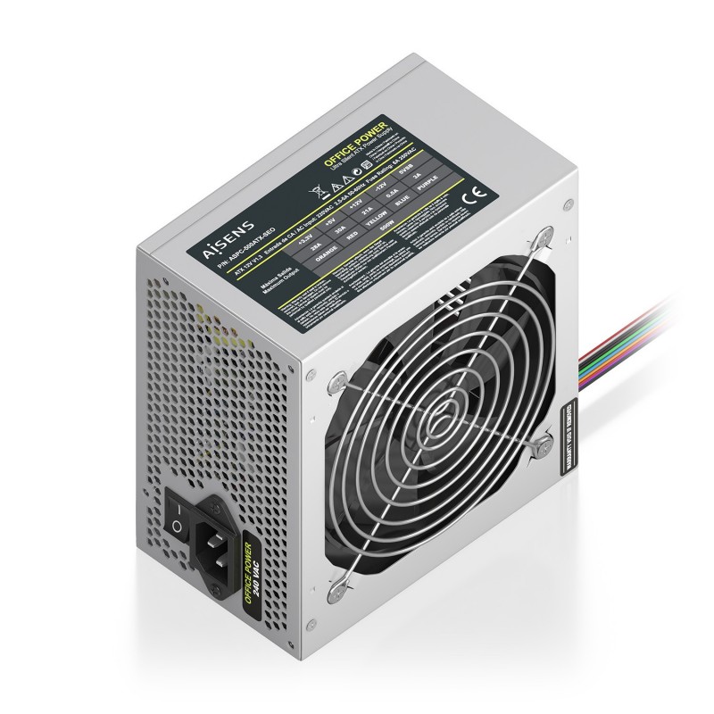 AISENS Fuente Alimentacion ATX 500W OEM  ASPC-500ATX-SEO
