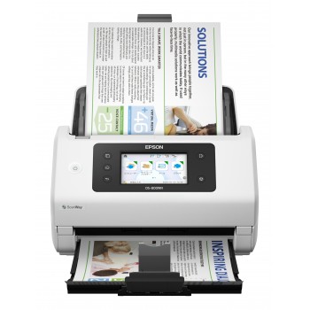 Epson WorkForce DS-800WN Escáner alimentado con hojas 600 x 600 DPI A4 Blanco B11B275401