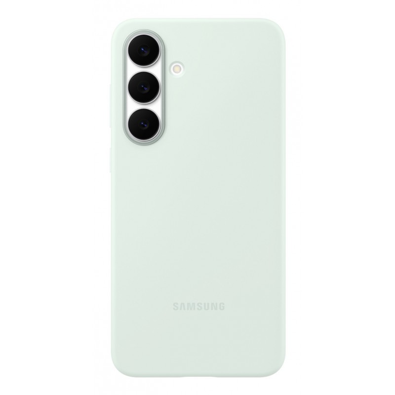 Funda Microfibra, Plástico, Silicona Color menta para Samsung Galaxy S25 FE EF-PS731CMEGWW