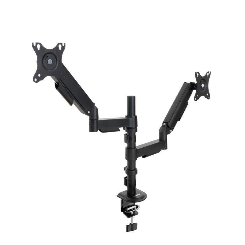 (Desprecintado) TooQ DB1533TNR-B soporte para monitor 81,3 cm (32") Escritorio Negro