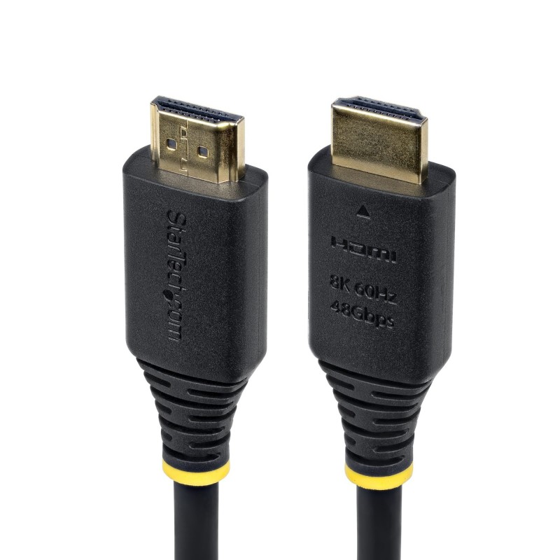StarTech.com Cable HDMI de 1m Certificado de Ultra Alta Velocidad - 8K60Hz 4K120Hz - Cable HDMI 2.1  HDMI21-CBL-8K60-1M