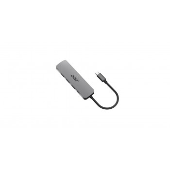 Acer 5-in-1 Type-C Dongle - estación de conexión - USB-C - HDMI HP.DSCAB.021