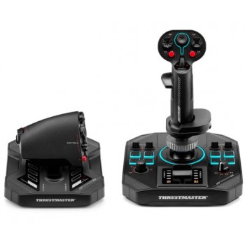 Thrustmaster Sol-R 4 HOTAS Negro USB Joystick Palanca de control lateral + cuadrante de aceleración  2960945