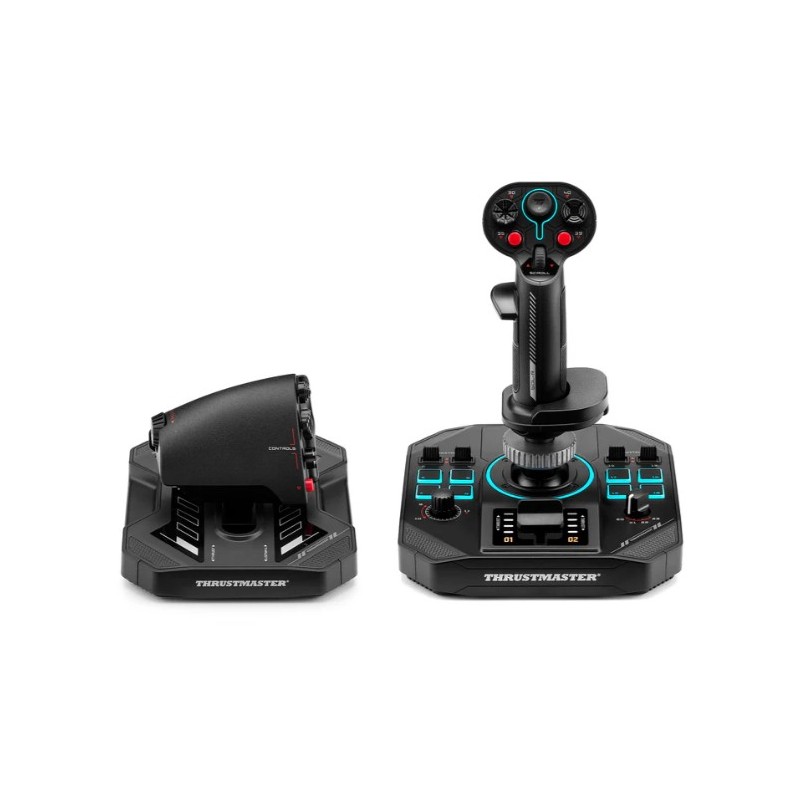 Thrustmaster Sol-R 4 HOTAS Negro USB Joystick Palanca de control lateral + cuadrante de aceleración  2960945