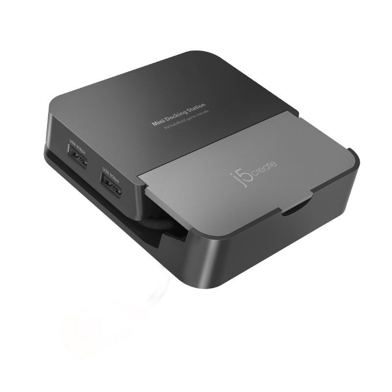 j5create Omni Side Dock para Nintendo Switch 2™ y Steam Deck™ JCD624-N