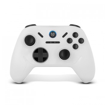 Krom Kadoer Blanco Bluetooth USB Palanca de mando Digital Android, Nintendo Switch, Nintendo Switch  NXKROMKADOERWH