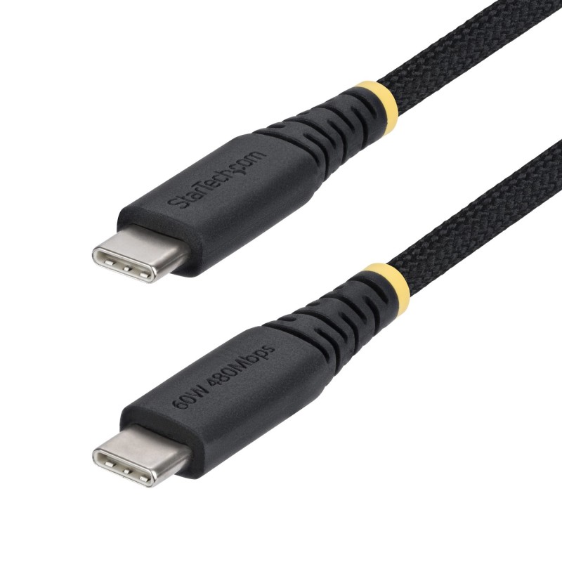 StarTech cable USB-C trenzado 2m USB2CC2MNCBR